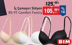 COMFORT FAMİLY İÇ ÇAMAŞIRI SÜTYEN